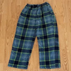 Steve Boys Size 12 Plaid Pajama Bottoms